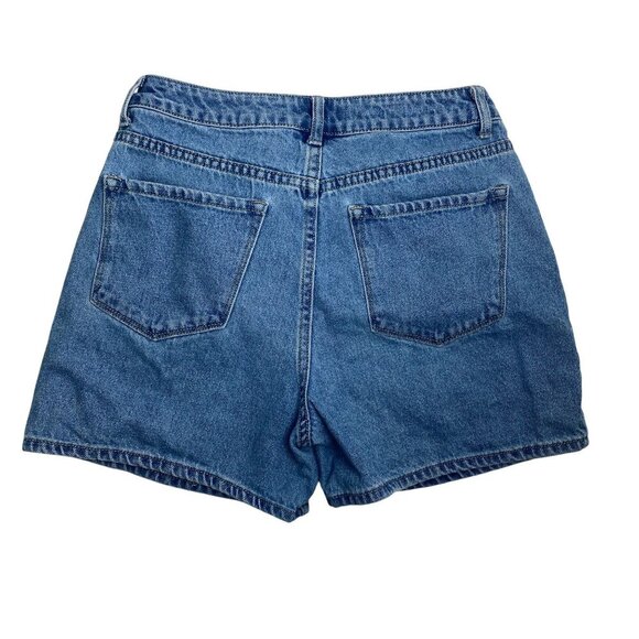 Forever 21 Shorts 100% Cotton High Rise Ying Yang Denim Size S - Picture 5 of 7